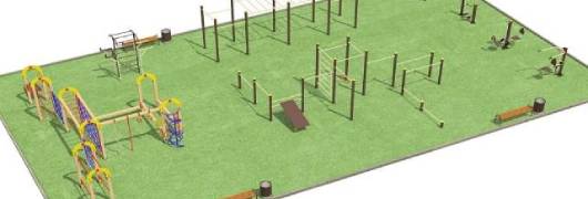 Проект спортивной площадки для любого возраста в Йошкаре-Оле