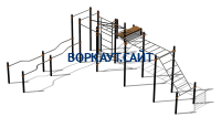 Спортивный комплекс воркаут ВС-199 в Йошкаре-Оле Спортивный комплекс воркаут ВС-199 в Йошкаре-Оле