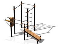 Спортивный комплекс воркаут ВС-82 в Йошкаре-Оле