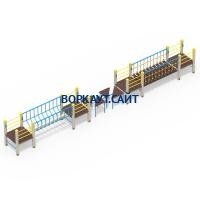 Детский спортивный комплекс Двойной мостик ДСК 3115 в Йошкаре-Оле