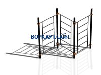 Спортивный комплекс воркаут ВС-80 в Йошкаре-Оле Спортивный комплекс воркаут ВС-80 в Йошкаре-Оле