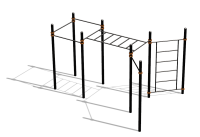 Спортивный комплекс воркаут ВС-117 в Йошкаре-Оле