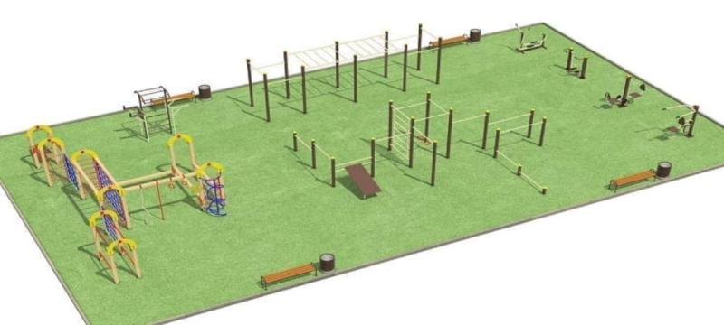 Проект спортивной площадки для любого возраста - 1 096 200 рублей. в Йошкаре-Оле