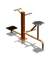 Уличный тренажер "Твистер стоя Твистер сидя" УТ323 в Йошкаре-Оле