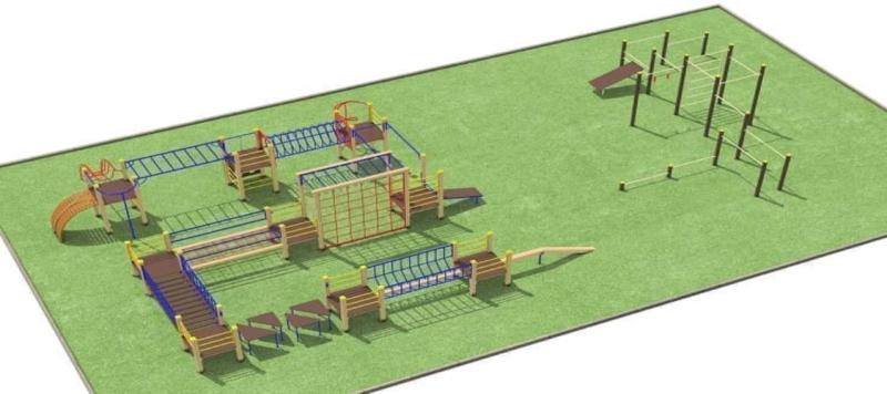 Проект спортплощадки с полосой препятствий - 1 178 100 рублей в Йошкаре-Оле