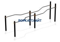 Спортивный комплекс воркаут ВС-188 в Йошкаре-Оле Спортивный комплекс воркаут ВС-188 в Йошкаре-Оле