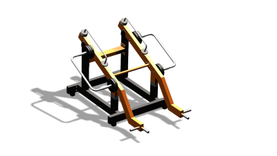 Силовой уличный тренажер  "Становая тяга"  УТ423 в Йошкаре-Оле