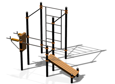 Спортивный комплекс воркаут ВС-82 в Йошкаре-Оле