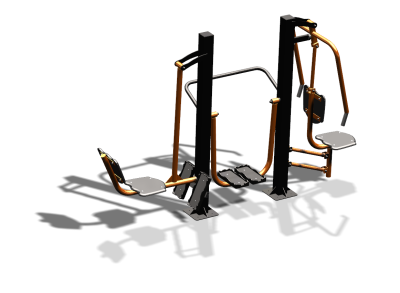 Уличный тренажер "Жим ногами Шагомер Жим от груди" УТ333 в Йошкаре-Оле