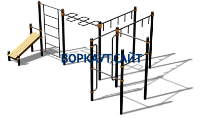 Спортивный комплекс воркаут ВС-195 в Йошкаре-Оле
