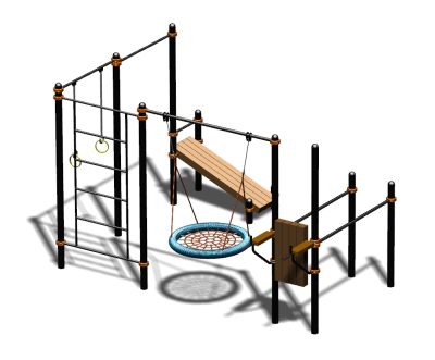 Спортивный комплекс воркаут ВС-97 в Йошкаре-Оле