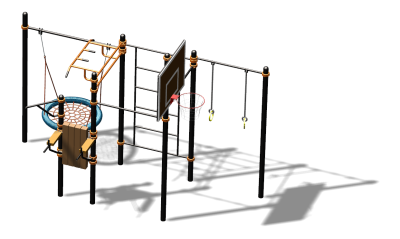 Спортивный комплекс воркаут ВС-104 в Йошкаре-Оле