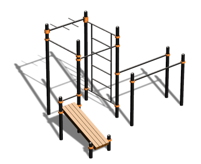 Спортивный комплекс воркаут ВС-91 в Йошкаре-Оле