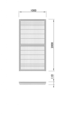 Калитка спортивной площадки МАФ 5105 в Йошкаре-Оле