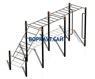 Спортивный комплекс воркаут ВС-190 в Йошкаре-Оле