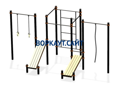 Спортивный комплекс воркаут ВС-44 в Йошкаре-Оле