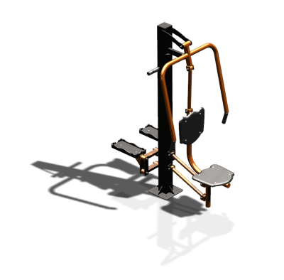 Уличный тренажер "Жим от груди Степпер" УТ342 в Йошкаре-Оле