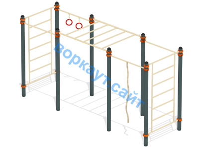 Воркаут комплекс гимнастический  ВС-24 в Йошкаре-Оле