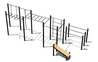Спортивный комплекс воркаут ВС-77 в Йошкаре-Оле