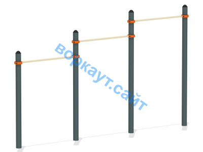 Турник тройной ВС-4 в Йошкаре-Оле