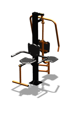 Уличный тренажер "Жим от груди Флекс" УТ324 в Йошкаре-Оле