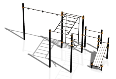 Спортивный комплекс воркаут ВС-87 в Йошкаре-Оле