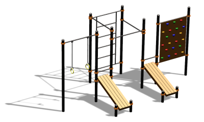 Спортивный комплекс воркаут ВС-125 в Йошкаре-Оле Спортивный комплекс воркаут ВС-125 в Йошкаре-Оле