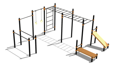 Спортивный комплекс воркаут ВС-71 в Йошкаре-Оле