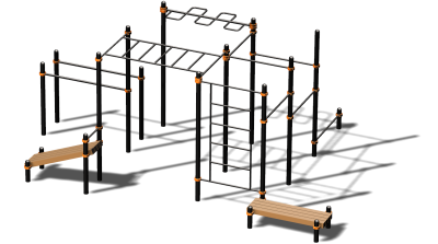 Спортивный комплекс воркаут ВС-141 в Йошкаре-Оле