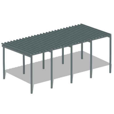 Теневой навес трибун МАФ 4130 в Йошкаре-Оле