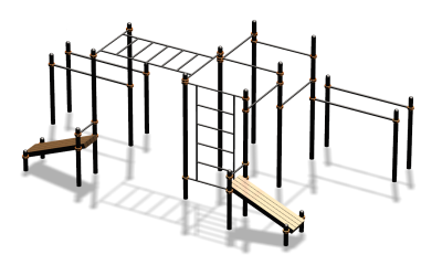 Спортивный комплекс воркаут ВС-100 в Йошкаре-Оле