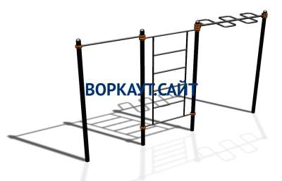 Спортивный комплекс воркаут ВС-129 в Йошкаре-Оле