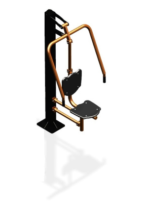 Уличный тренажер "Жим от груди одинарный" УТ 111 в Йошкаре-Оле