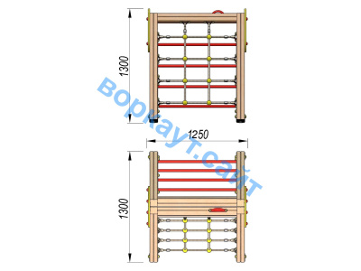 Детский спортивный комплекс ДСК 3201 в Йошкаре-Оле