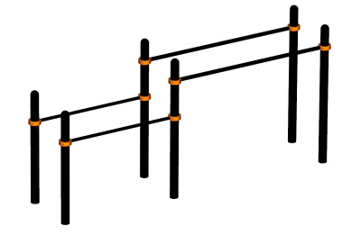 Брусья разновысокие ВС-15 в Йошкаре-Оле