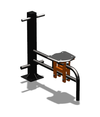 Уличный тренажер "Каталка одинарная" УТ 123 в Йошкаре-Оле
