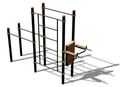 Спортивный комплекс воркаут ВС-137 в Йошкаре-Оле