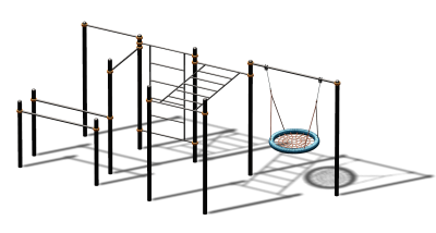 Спортивный комплекс воркаут ВС-105 в Йошкаре-Оле