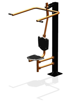 Уличный тренажер "Верхняя тяга одинарный" УТ 114 в Йошкаре-Оле