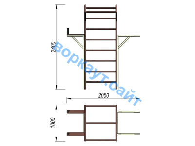 Детский спортивный комплекс 3 в 1 ДСК 3103 в Йошкаре-Оле