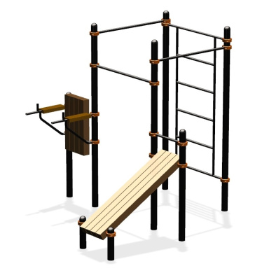 Спортивный комплекс воркаут ВС-64 в Йошкаре-Оле