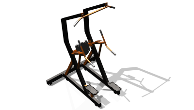 Силовой уличный тренажер  "Комбинированный станок"  УТ416 в Йошкаре-Оле