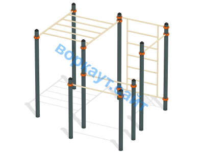 Спортивный комплекс воркаут ВС-48 в Йошкаре-Оле