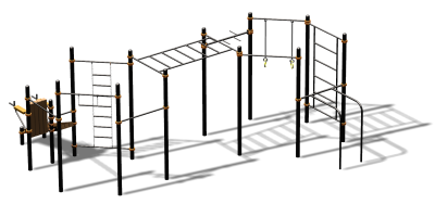 Спортивный комплекс воркаут ВС-86 в Йошкаре-Оле