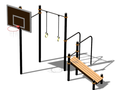 Спортивный комплекс воркаут ВС-143 в Йошкаре-Оле