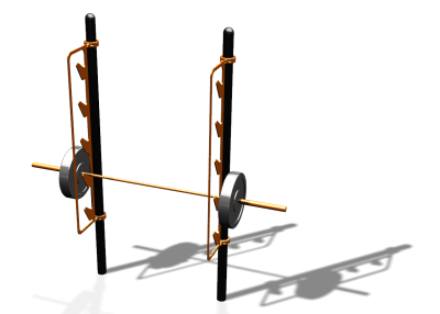 Спортивный комплекс воркаут ВС-84 в Йошкаре-Оле