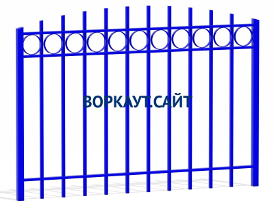Ограждение спортивной площадки МАФ 5005 в Йошкаре-Оле