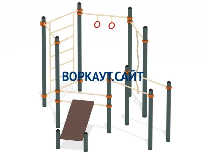 Спортивный комплекс воркаут ВС-49 в Йошкаре-Оле