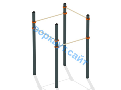 Турник четырехуровневый ВС-11 в Йошкаре-Оле